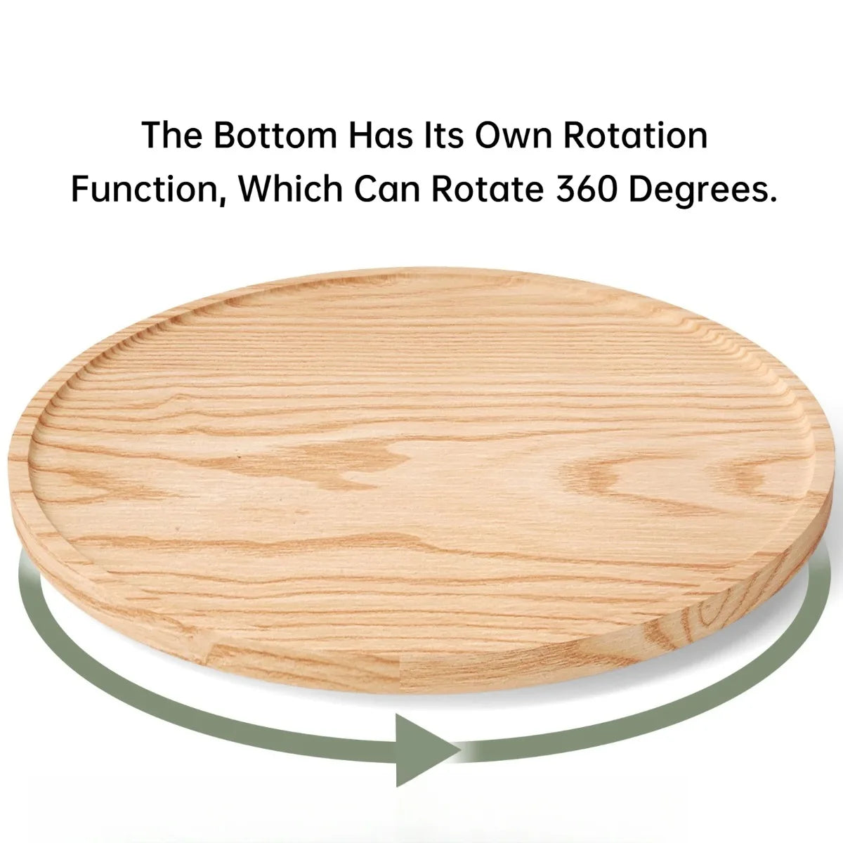 Bamboo Lazy Susan Rotating Tray