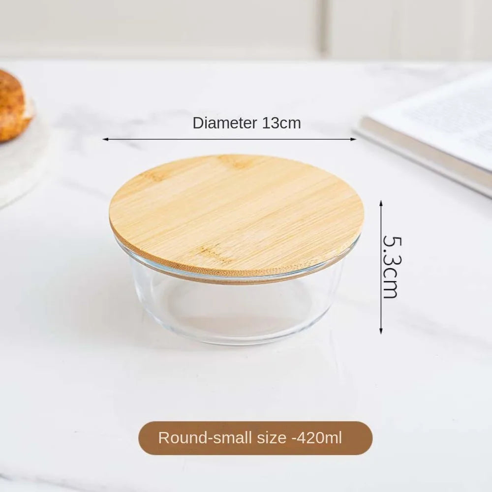 High Borosilicate Glass Food Storage Container