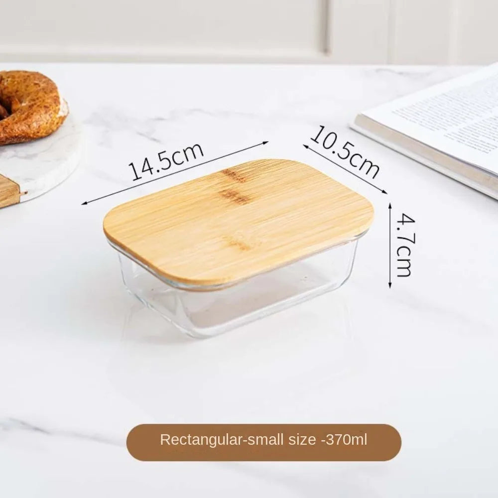 High Borosilicate Glass Food Storage Container