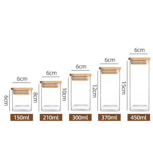 High Borosilicate Glass Food Storage Container