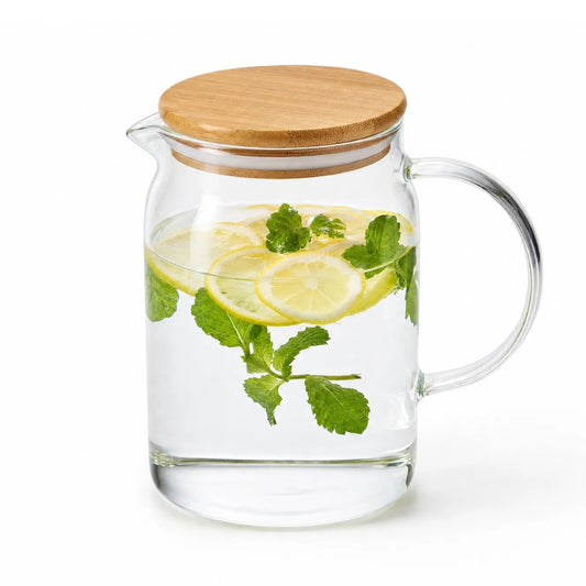 1.7L Glass Water Pitcher